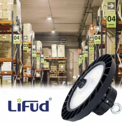 Campana LED UFO industrial 150W - CCT - 170lm/W - Driver LIFUD - IP65 - 10 años garantía