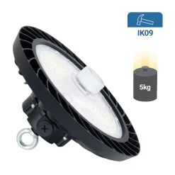 Campana LED UFO industrial 200W - CCT - Con sensor de movimiento - 170lm/W - Driver LIFUD - IP65 - 5 años garantía