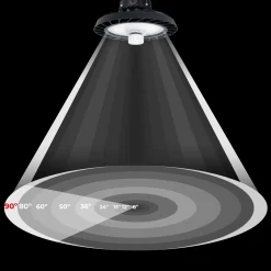 Campana LED UFO industrial 150W - CCT - Con sensor de movimiento - 170lm/W - Driver LIFUD - IP65 - 5 años garantía