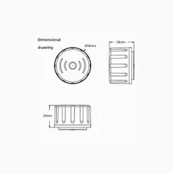 Campana LED UFO industrial 150W - CCT - Con sensor de movimiento - 170lm/W - Driver LIFUD - IP65 - 5 años garantía