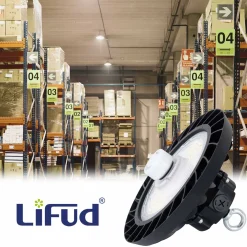 Campana LED UFO industrial 150W - CCT - Con sensor de movimiento - 170lm/W - Driver LIFUD - IP65 - 5 años garantía