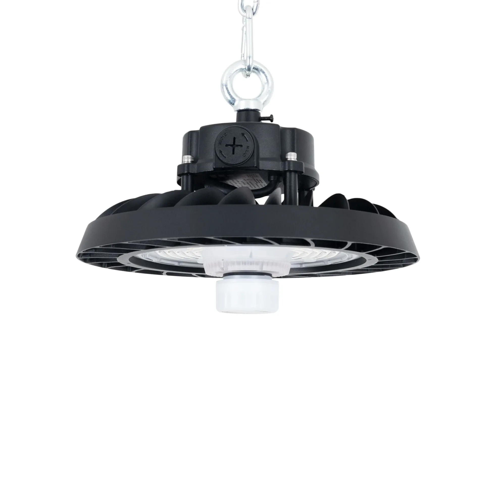 Campana LED UFO industrial 150W - CCT - Con sensor de movimiento - 170lm/W - Driver LIFUD - IP65 - 5 años garantía