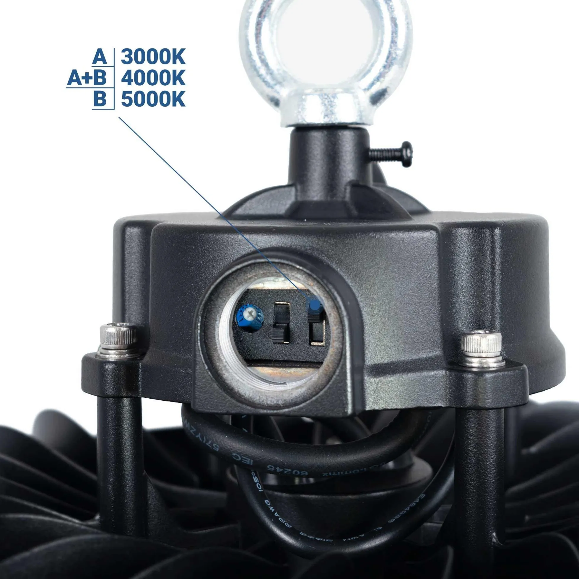Campana LED UFO industrial 150W - CCT - Con sensor de movimiento - 170lm/W - Driver LIFUD - IP65 - 5 años garantía