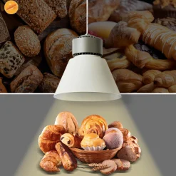 Campana LED 36W especial para panaderías - Driver KeGu