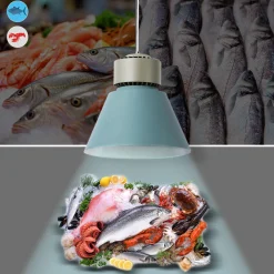 Campana LED 36W especial para pescados y mariscos - Driver KeGu