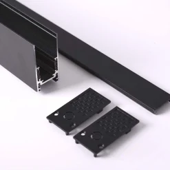 Carril magnético 48V + kit de suspensión - 1 metro