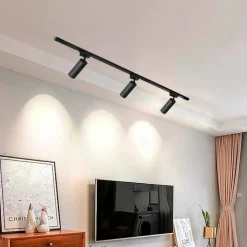 Carril trifásico para focos LED - barra 1 metro