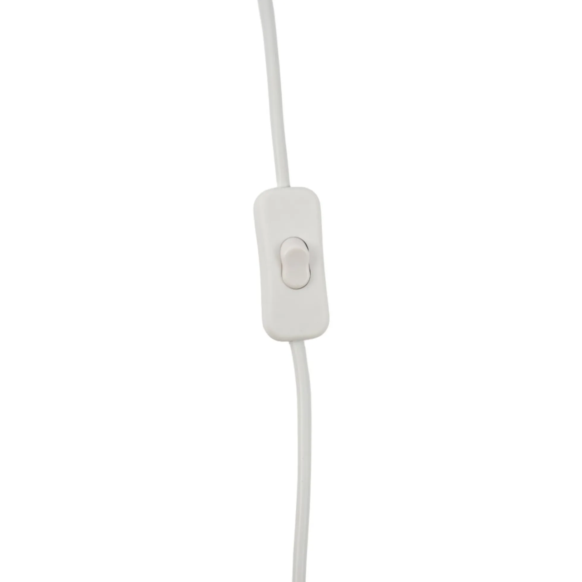 Casquillo E27 con cable de PVC, interruptor y enchufe