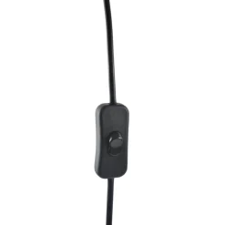 Casquillo E27 con cable de PVC, interruptor y enchufe