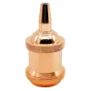 Casquillo E27 Dorado Rosa Vintage Series