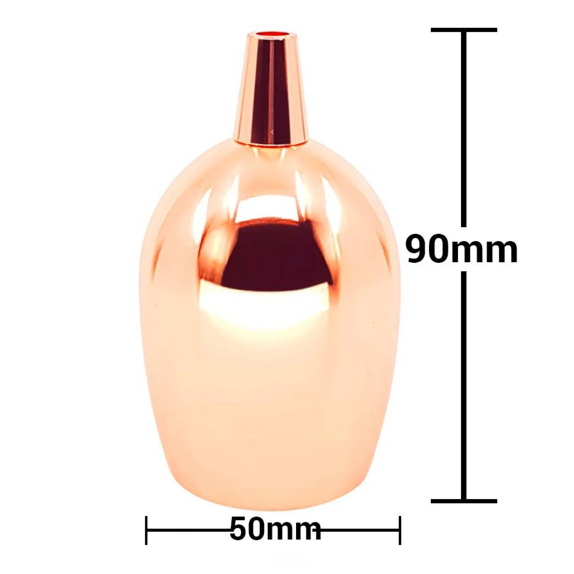 Casquillo E27 Vintage Bronce Rosado