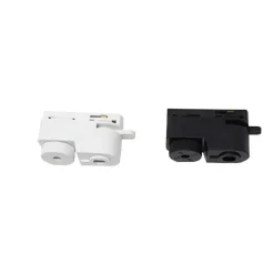 Conector adaptador a carril monofásico para luminarias