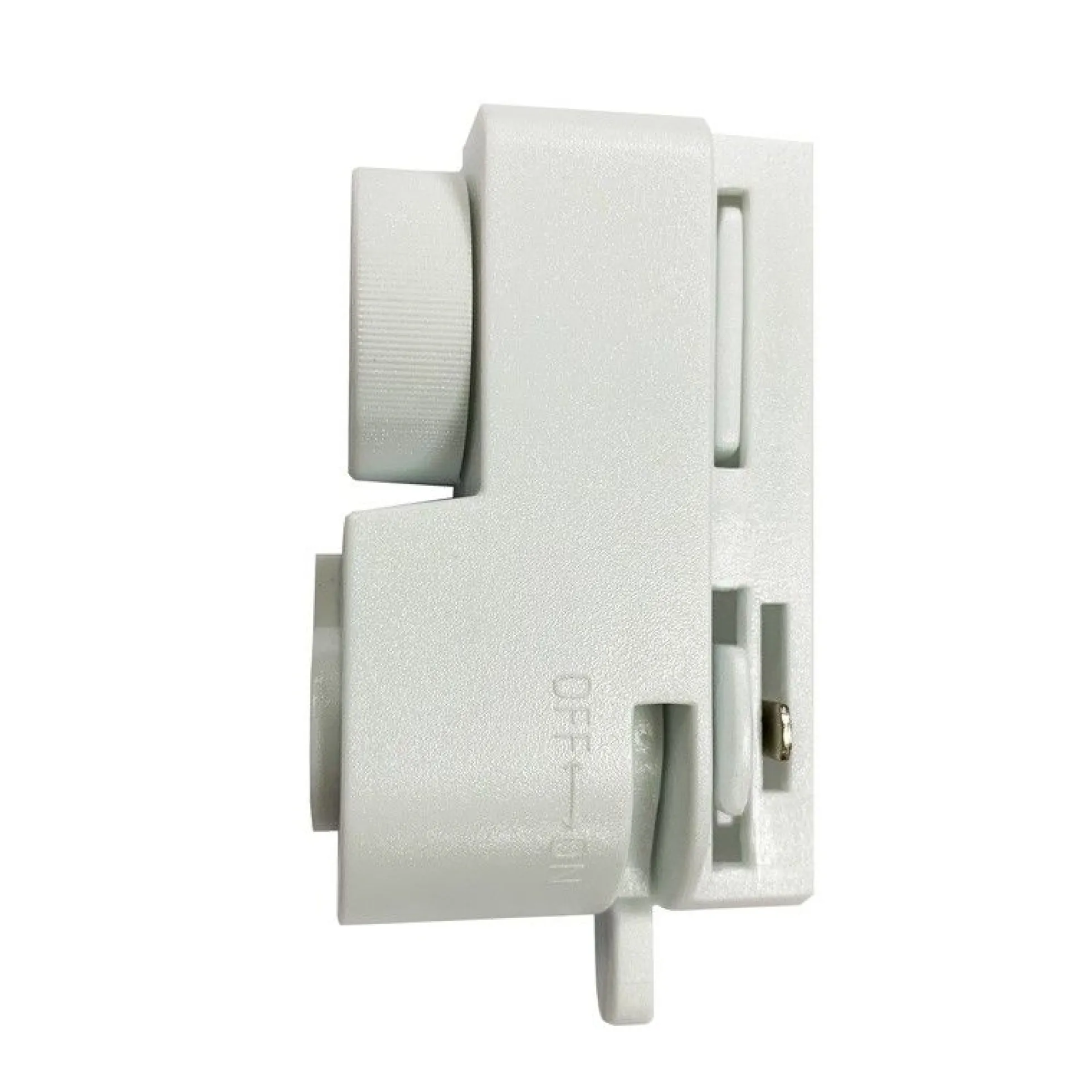 Conector adaptador a carril monofásico para luminarias