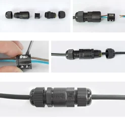 Conector de Cable Impermeable IP68 0.5 mm² – 2mm²