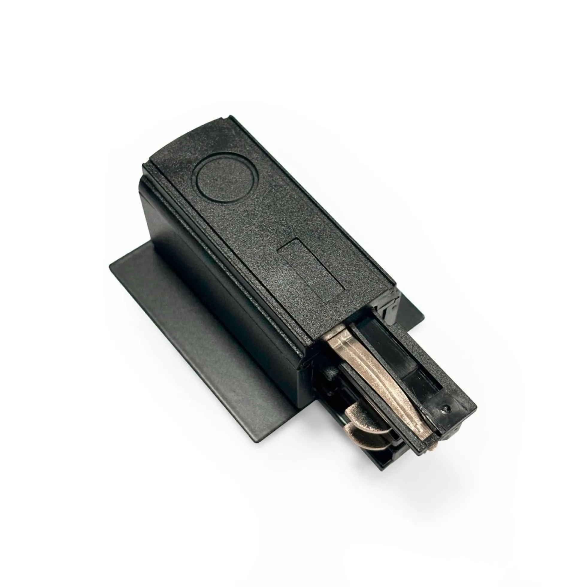 Conector de inicio para carril trifásico empotrable