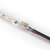 Conector de inicio + Tapón final para tira LED - 6,5mm - IP44