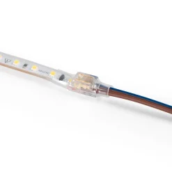 Conector de inicio + Tapón final para tira LED - 6,5mm - IP44