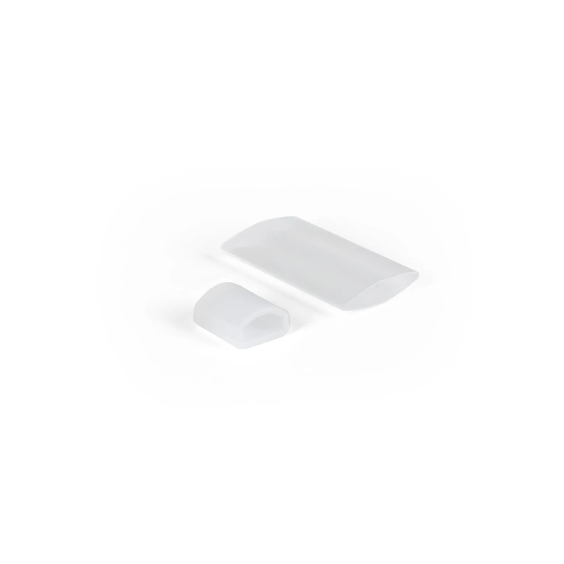 Conector de inicio + Tapón final para tira LED - 6,5mm - IP44