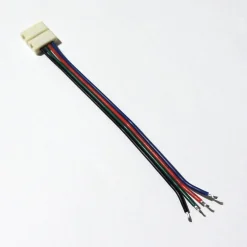 Conector de Tira LED 12V RGB 1 cm a cable