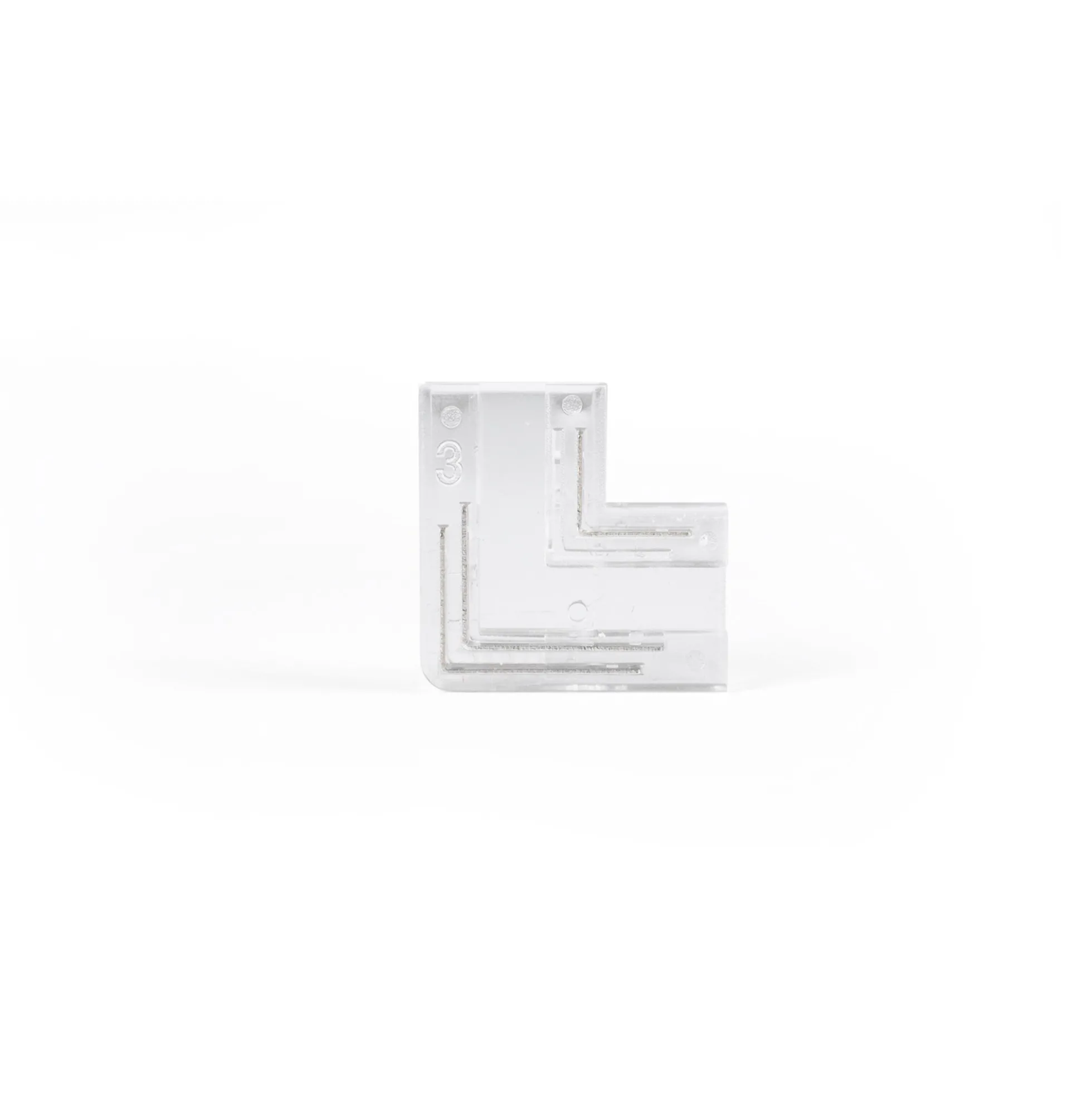 Conector en "L" para tira LED COB CCT - 10mm - IP20