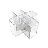 Conector en X para luminaria lineal - 2,2 cm