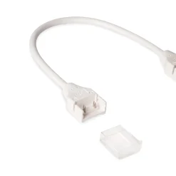 Conector estanco con cable para tira LED COB 220V - 2 pines - Tira 12 mm - IP67