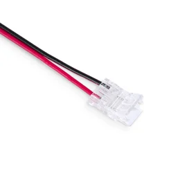 Conector Hippo monocolor COB Tira a Fuente - PCB 8mm - 2 pines - IP20 - Máx. 24V