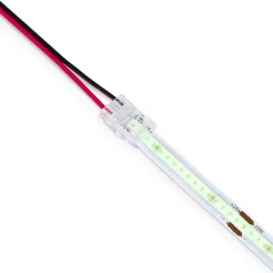Conector Hippo monocolor COB Tira a Fuente - PCB 8mm - 2 pines - IP20 - Máx. 24V