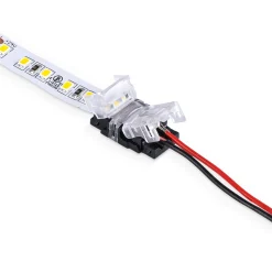 Conector Hippo monocolor SMD Tira a Cable - PCB 10mm - 2 pines - IP20 - Máx. 24V