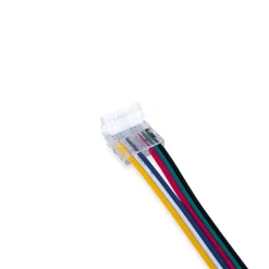 Conector Hippo RGB + CCT COB Tira a Controlador - PCB 12mm - 6 pines - IP20 - Máx. 24V