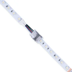 Conector Hippo RGBW SMD Tira a Cable - PCB 12mm - 5 pines - IP20 - Máx. 24V