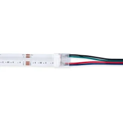 Conector Hippo Tira RGB COB a Cable - PCB 12mm - 4 pines - IP20 - Máx. 24V