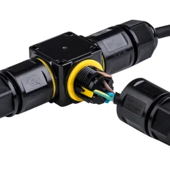 Conector impermeable en T - M20 - IP68 - 0.5 - 2.5mm²