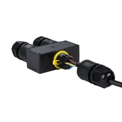 Conector impermeable en Y - 3P - IP68 - 0,5-4,0mm² - 32A - T105