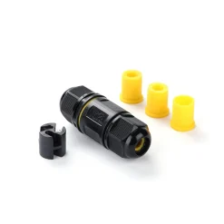 Conector impermeable mini - 3P - IP68 - 0,5-2,5mm² - 24A - T105