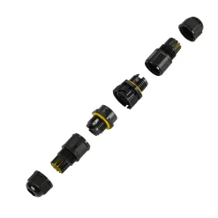 Conector impermeable - 3P - IP68 - 0.5-1.5mm² - 24A - T105