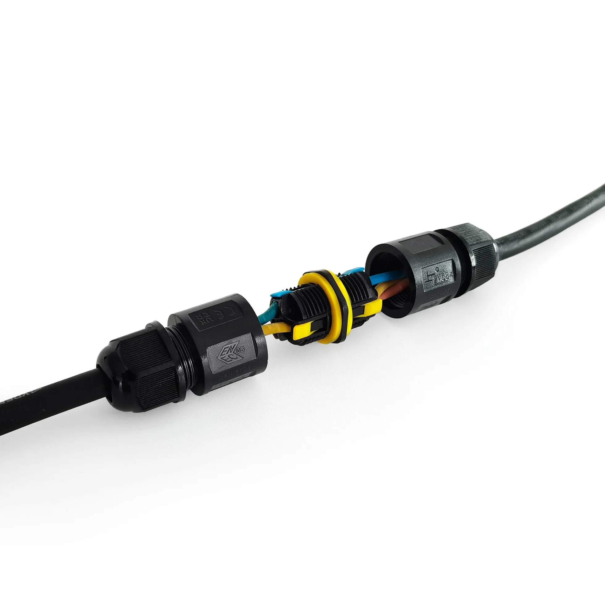 Conector impermeable 3P - M20 - IP68 - 0.5 - 2.5mm²