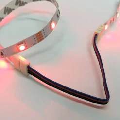 Conector para tiras 12V RGB con cable