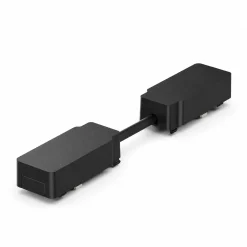 Conector recto con cable para carril magnético - 26mm