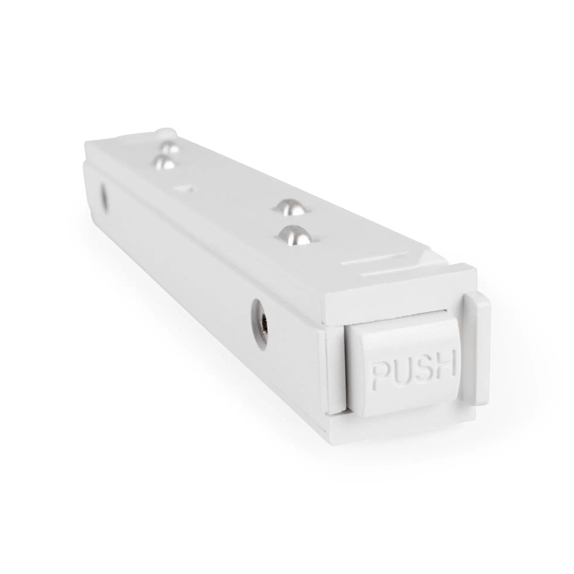 Conector recto de unión para carriles magnéticos 20mm