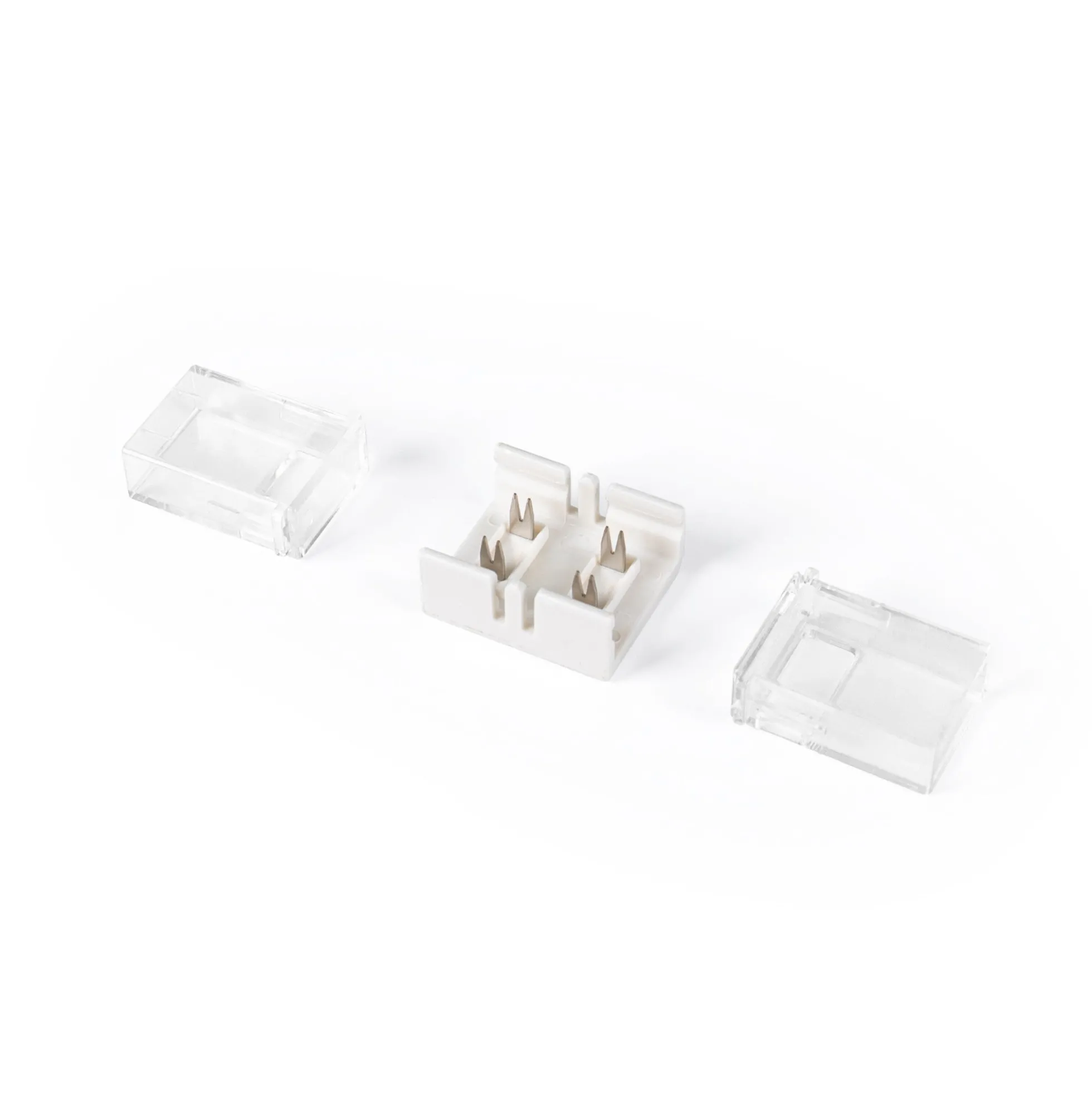 Conector recto para tira LED IP65 monocolor SMD 2835 - 10mm - 90º