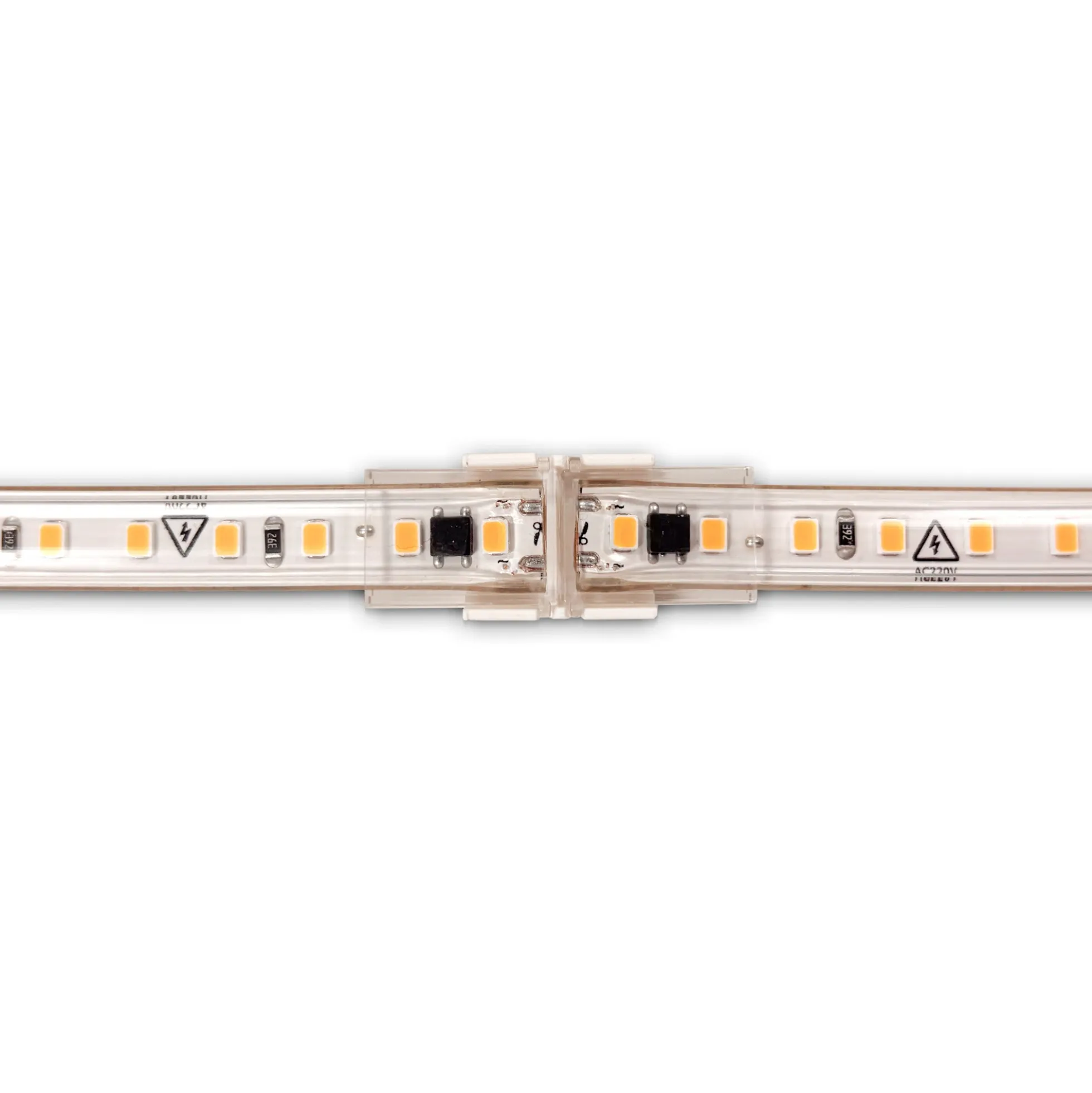 Conector recto para tira LED IP65 monocolor SMD 2835 - 10mm - 90º