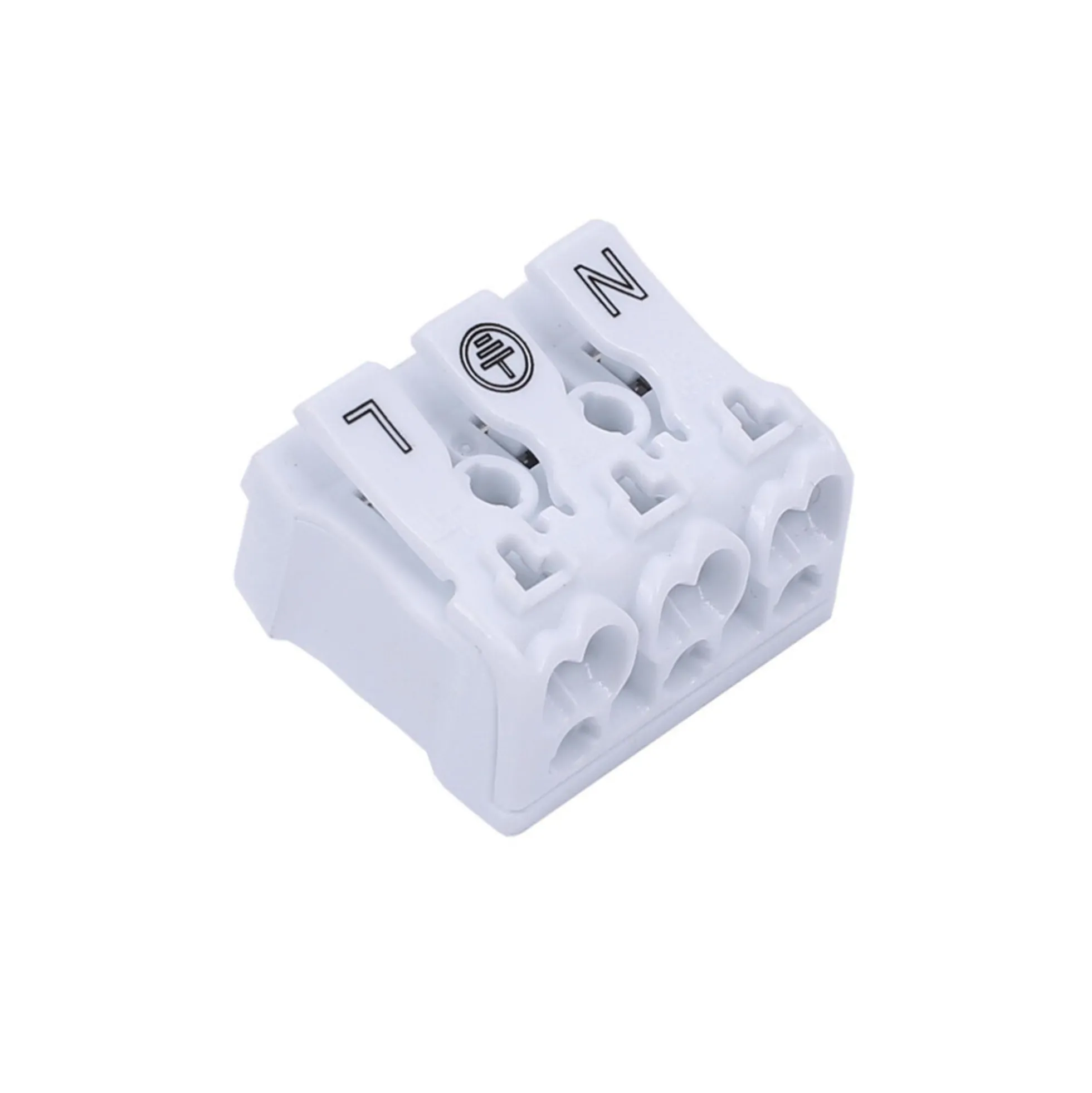 Conector rápido de 3 polos / 0.5 - 2.5mm