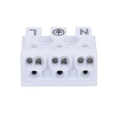 Conector rápido de 3 polos / 0.5 - 2.5mm