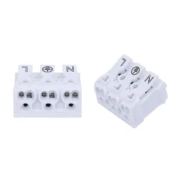 Conector rápido de 3 polos / 0.5 - 2.5mm