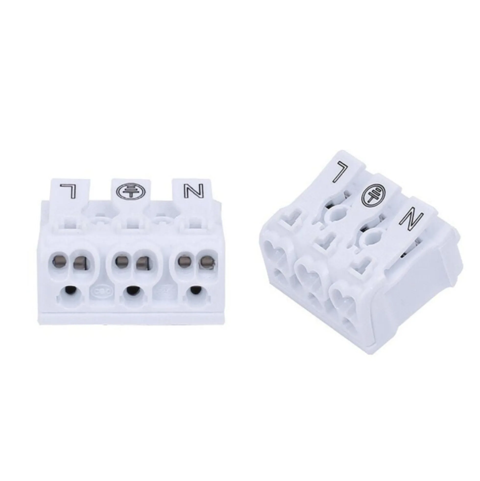 Conector rápido de 3 polos / 0.5 - 2.5mm