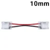 Conector rápido monocolor puente tira a tira COB 10mm