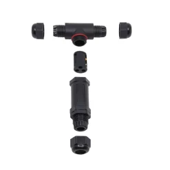 CONECTOR "T" ESTANCO 3 POLOS  IP67
