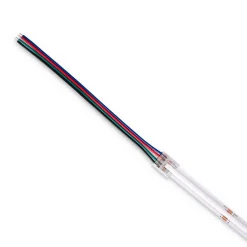 Conector tira LED COB a fuente de alimentación - RGB - 12mm - IP20