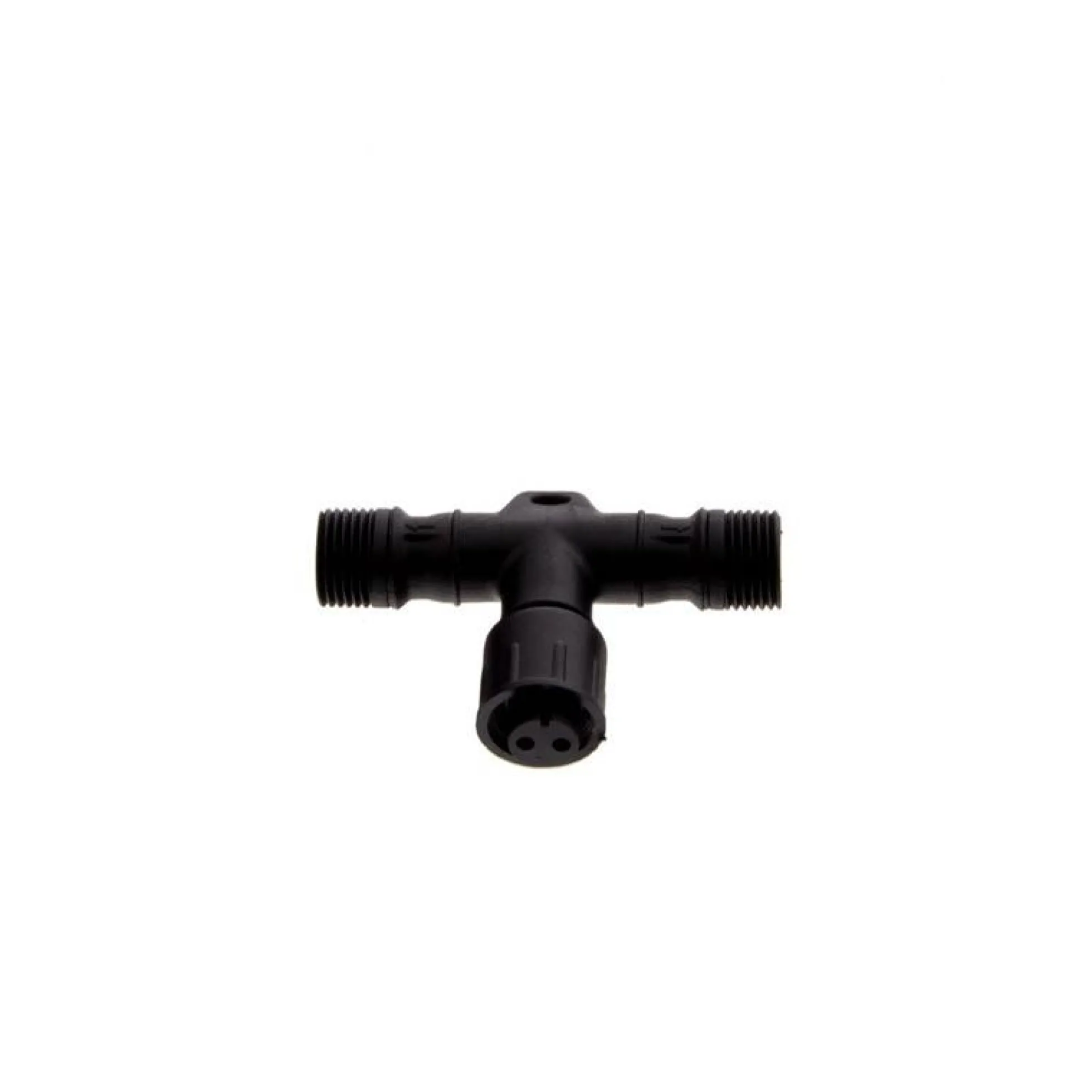 Conector T monocolor 2 pin estanco para balizas LED 12/24V